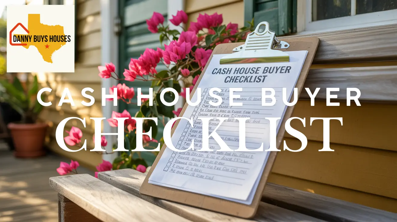 Checklist for vetting cash home buyers in San Antonio with red flags to watch for