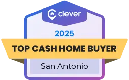 Clever Top Cash Buyer San Antonio badge