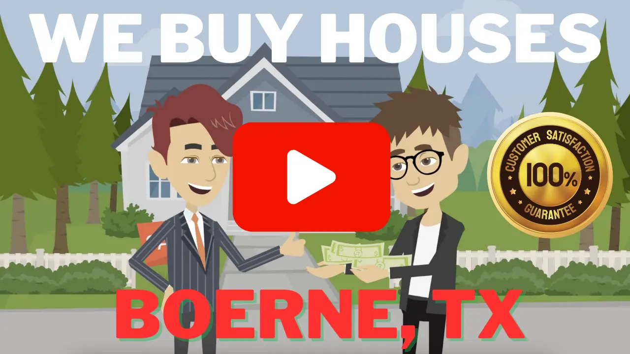 We buy houses cash in Boerne, Texas Instruction Video