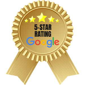 5 star rating in google badge