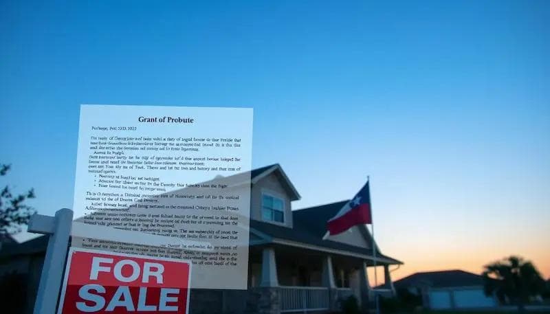 probate house for sale texas