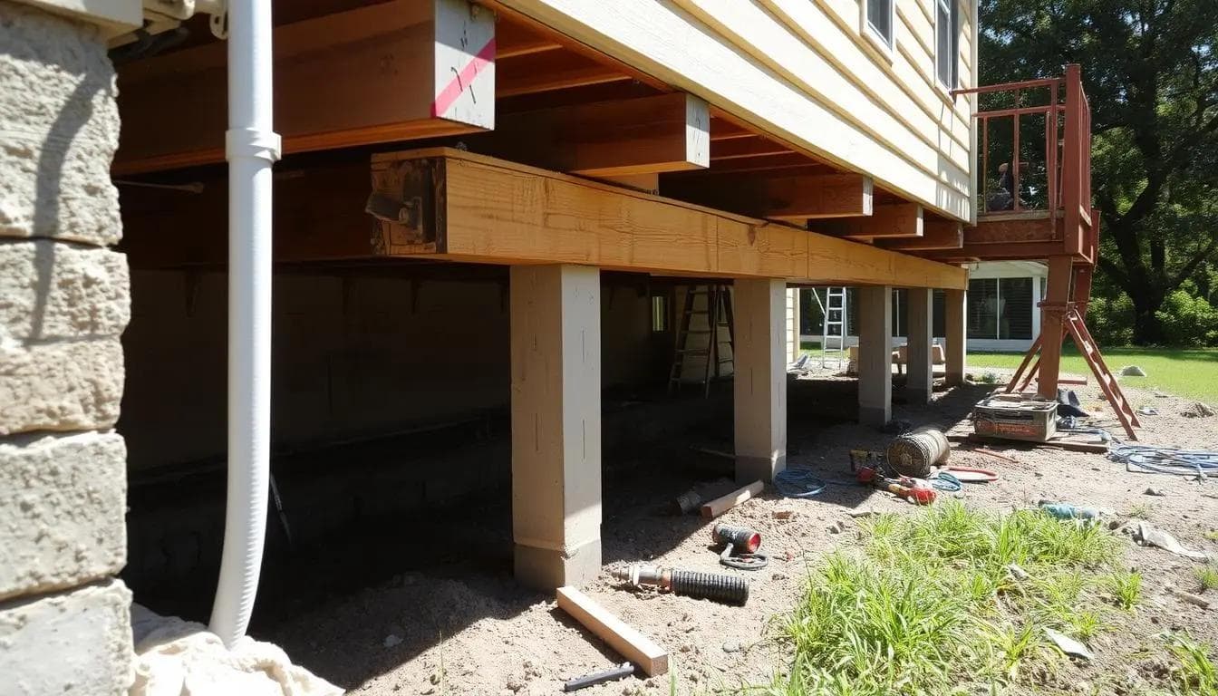 fixing a San Antonio house foundation