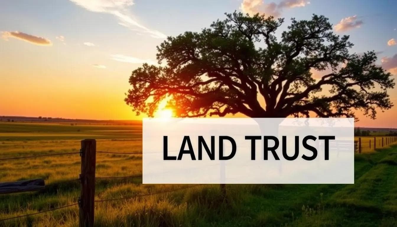 land in a trust