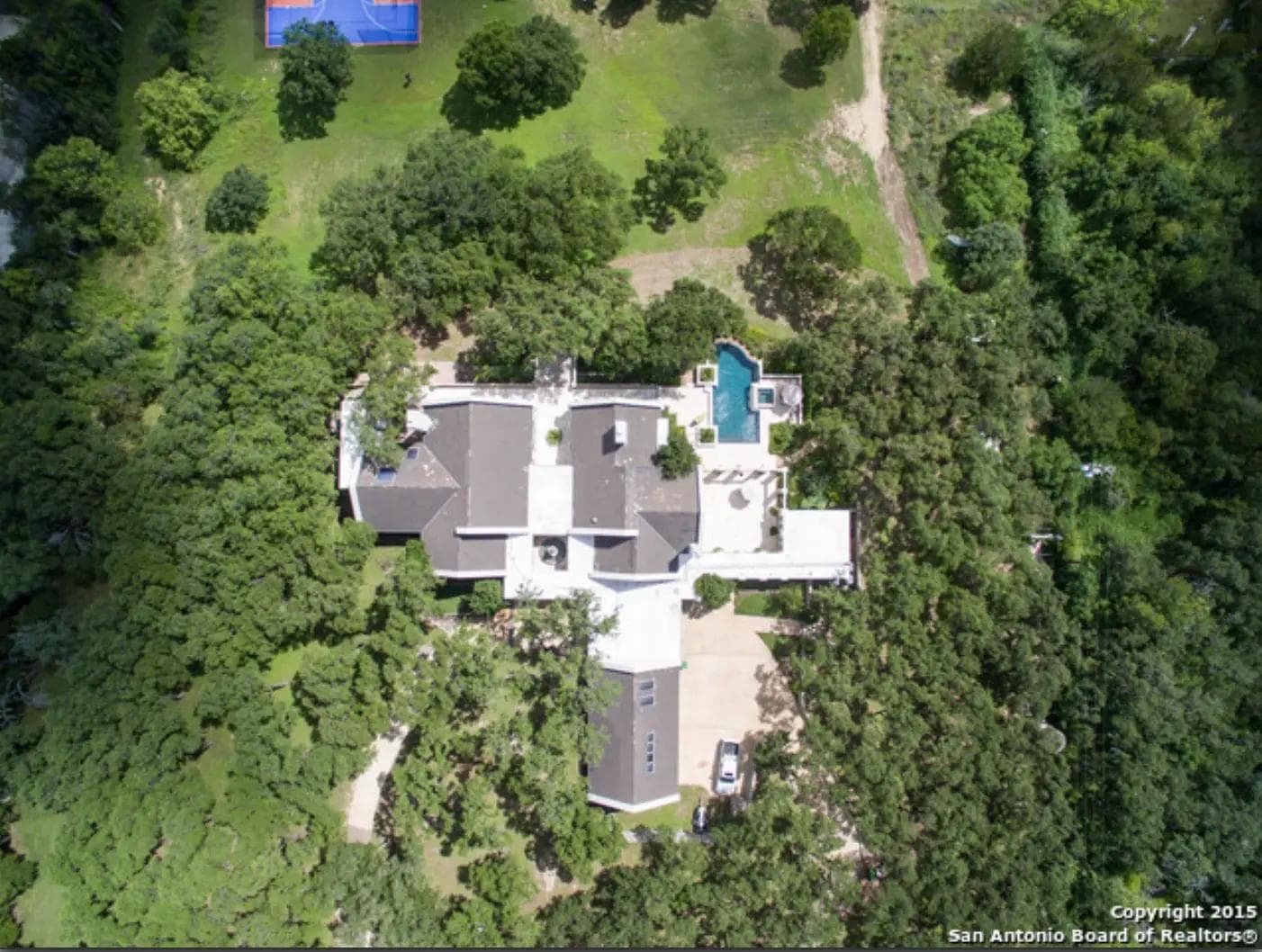 Winding Way House Aerial