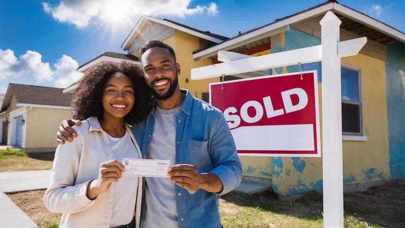 couple got rid of their house