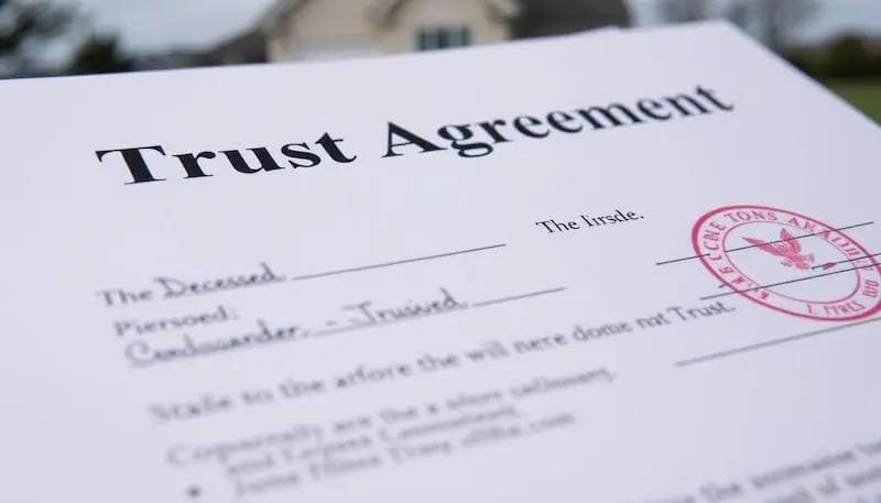 trust agreement document