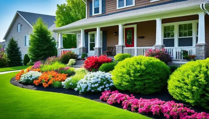 prepping house with landscaping