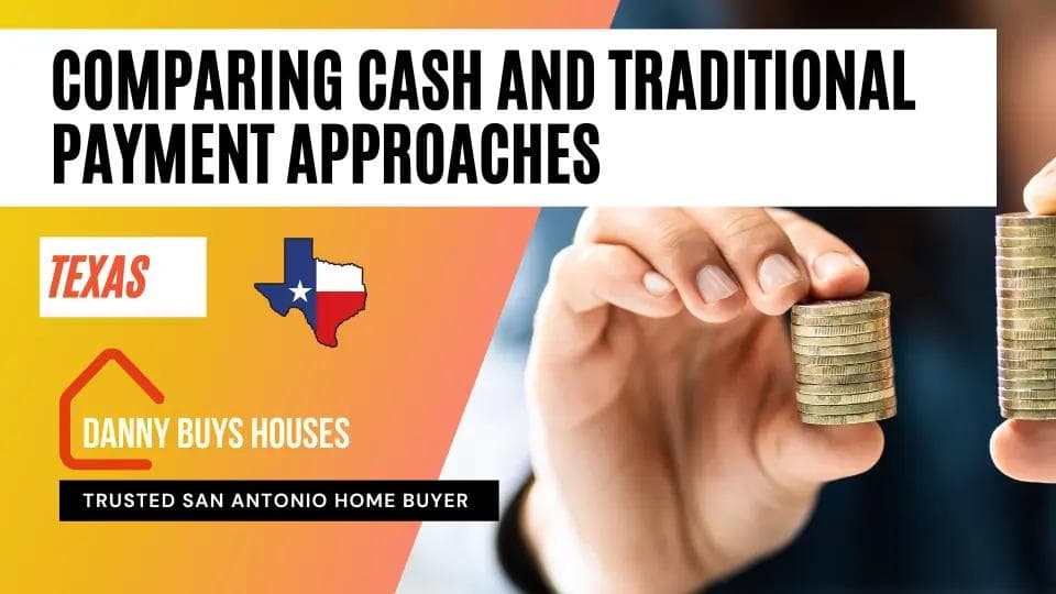 comparing cash and traditional payment approaches for real estate article graphic