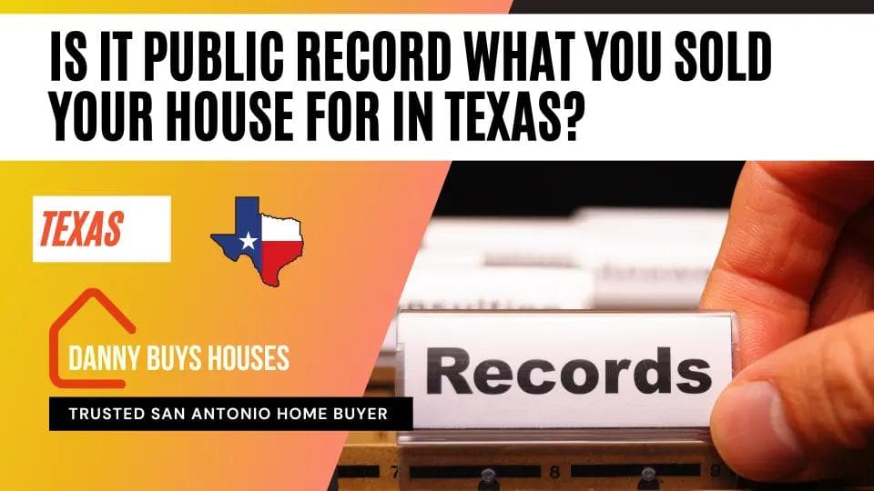 is it public record what you sold your house for in texas article graphic