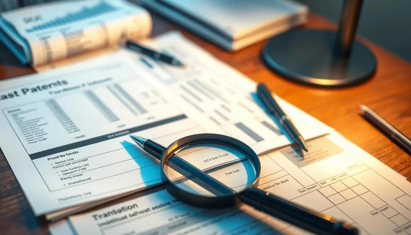 reviewing proof of funds