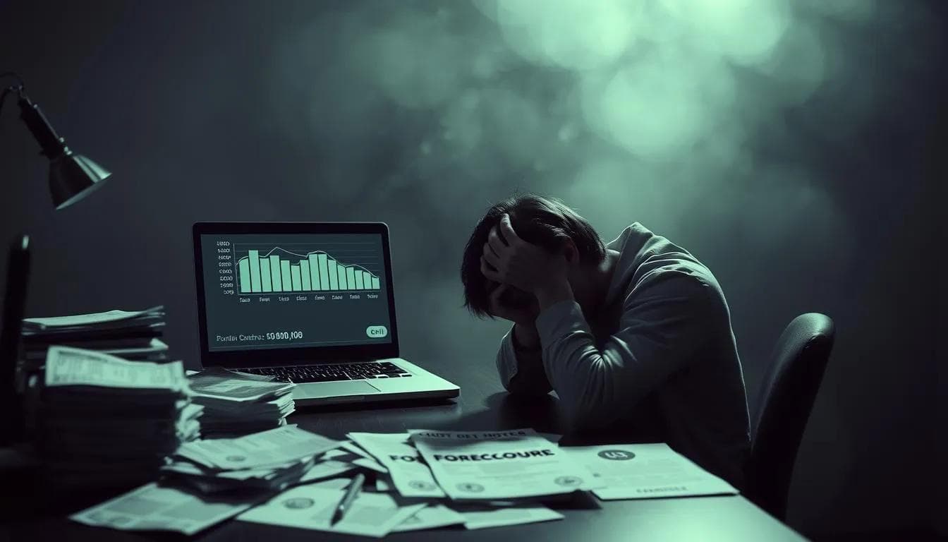 stressed about bad credit from foreclosure