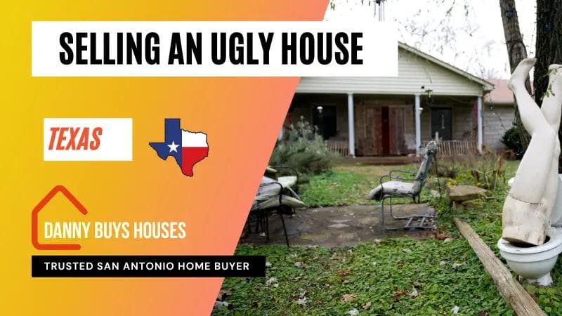 selling an ugly house in Texas post graphic