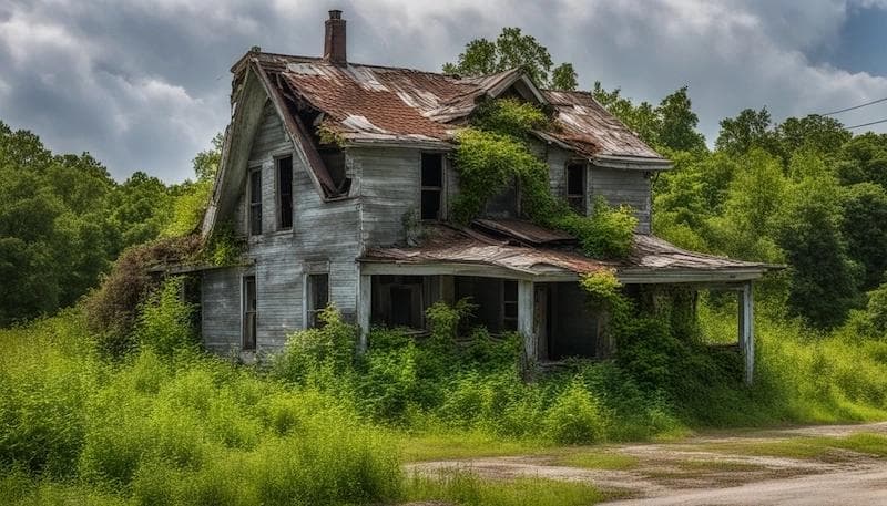 texas house in poor condition