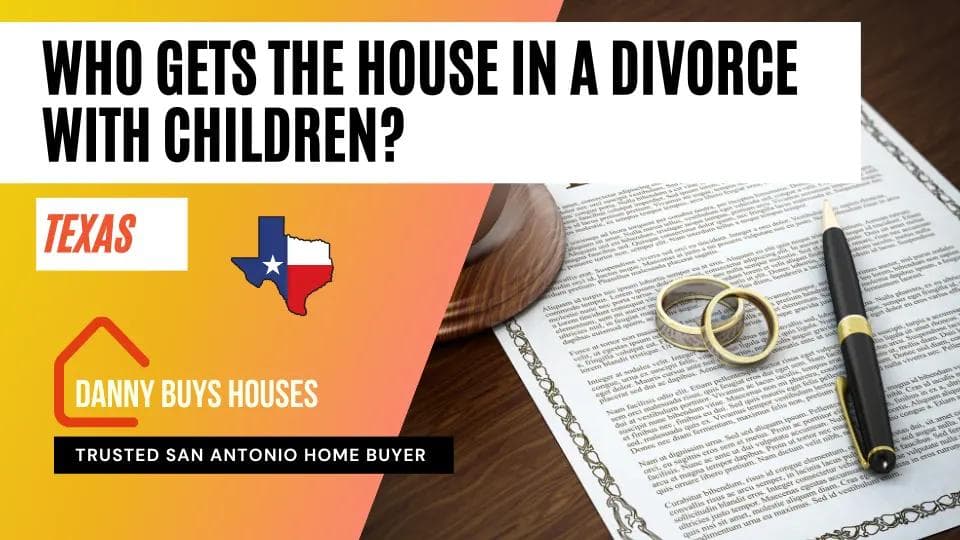 who gets the house in a divorce with children article graphic