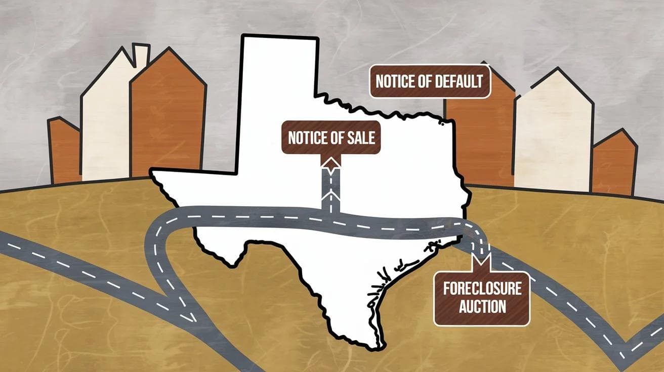Texas foreclosure roadmap