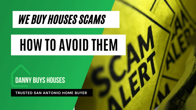 we buy houses scams in san antonio post graphic