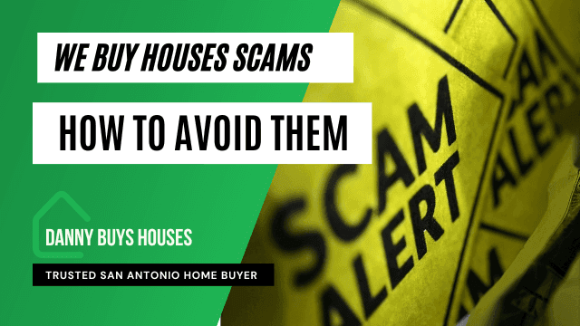 we buy houses scams in texas post graphic