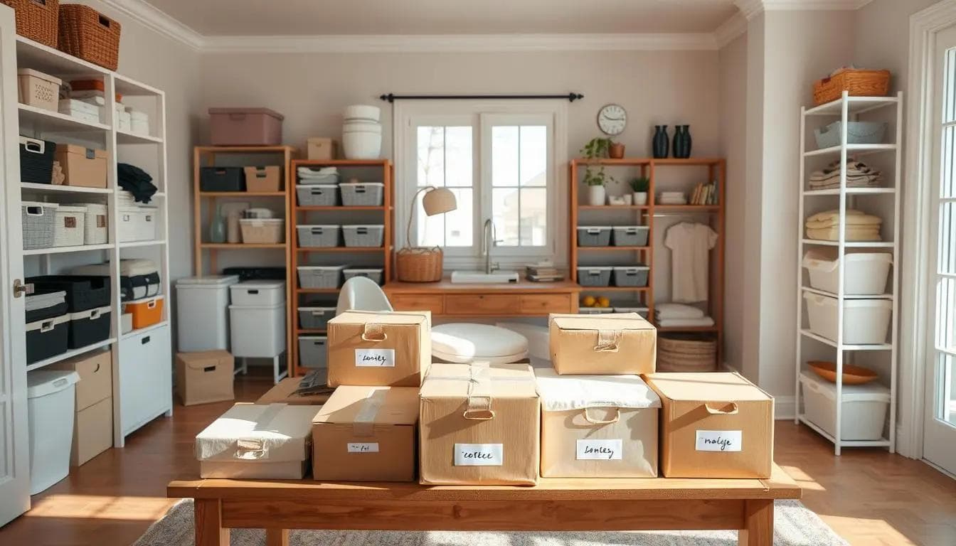 decluttering when downsizing