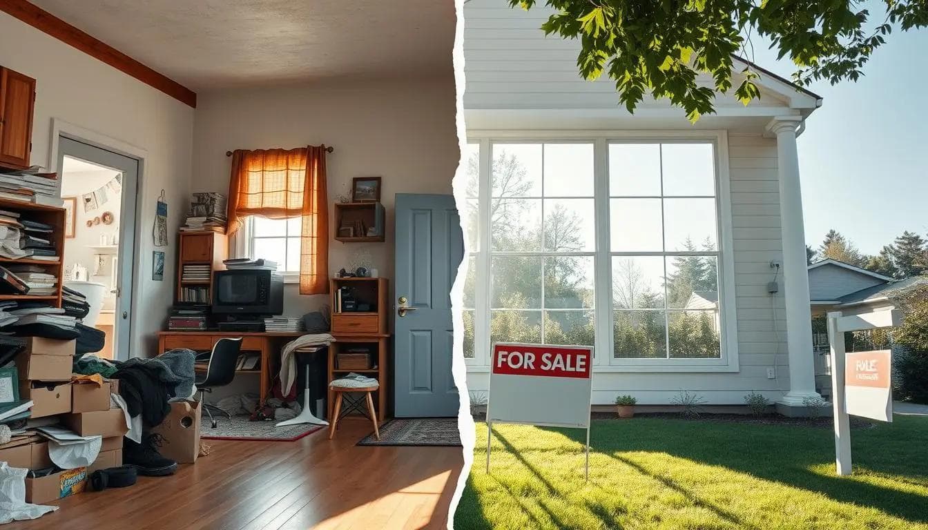 a house for sale after divorce