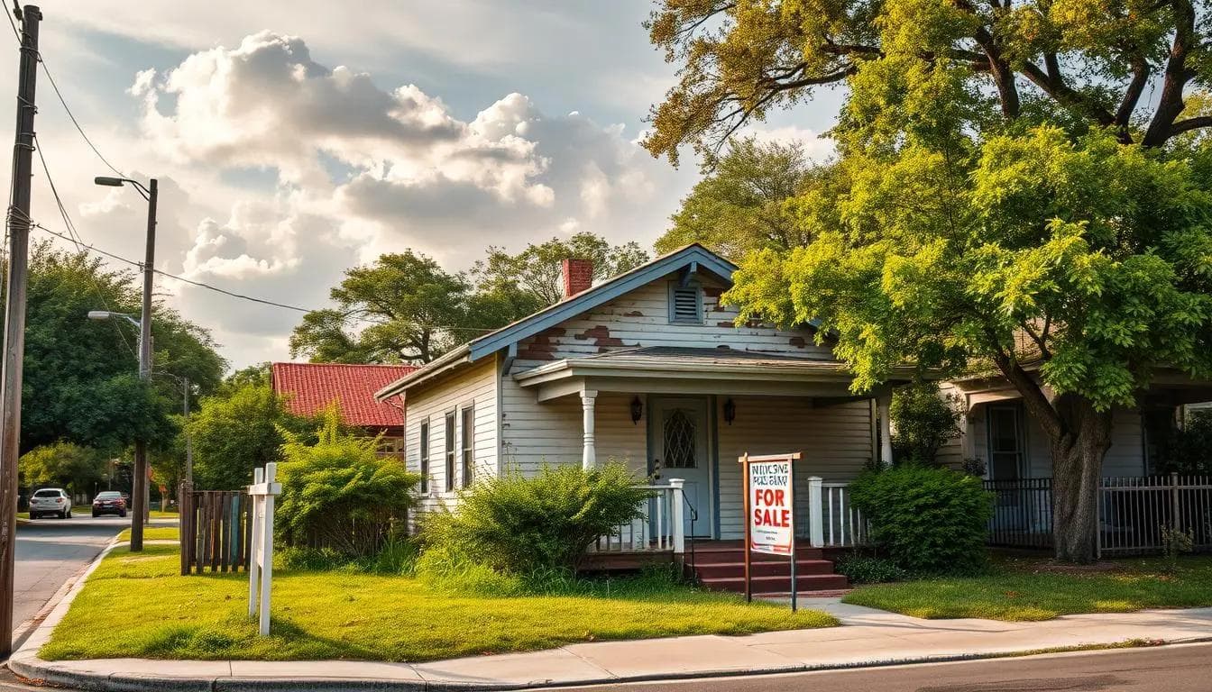 selling water damaged house as is