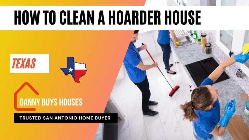 how to clean a hoarder house article graphic