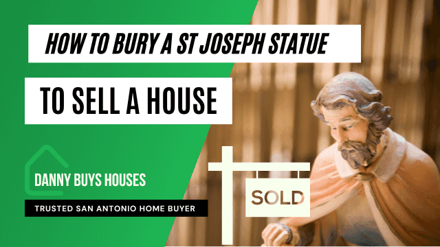 how to bury a st joseph statue to sell a house post graphic
