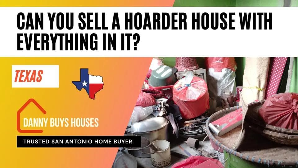 can you sell a hoarder house with everything in it article graphic