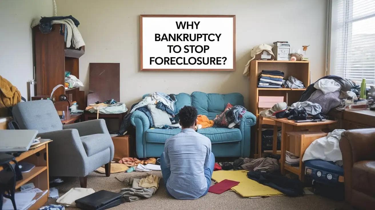 questioning why bankruptcy to stop foreclosure