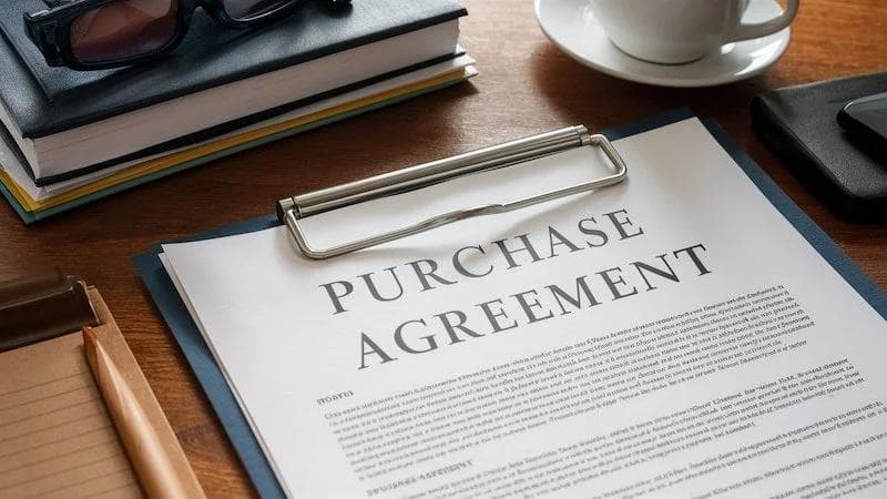 purchase agreement to sell a house