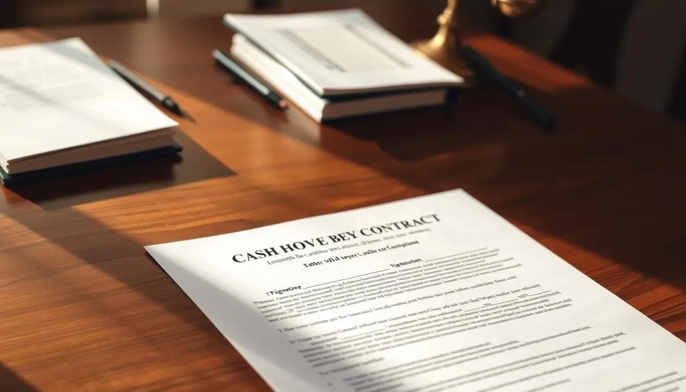 cash home buyer contract