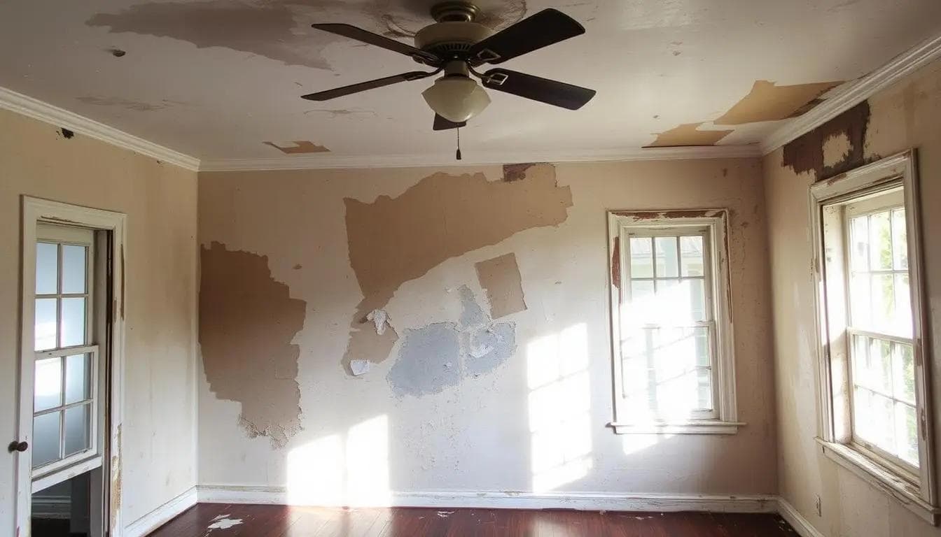 water damaged house san antonio