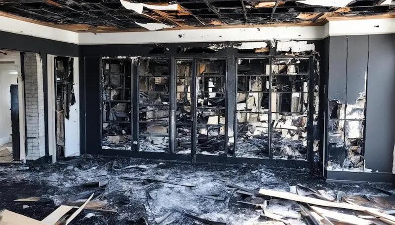 assessing fire damage to house texas