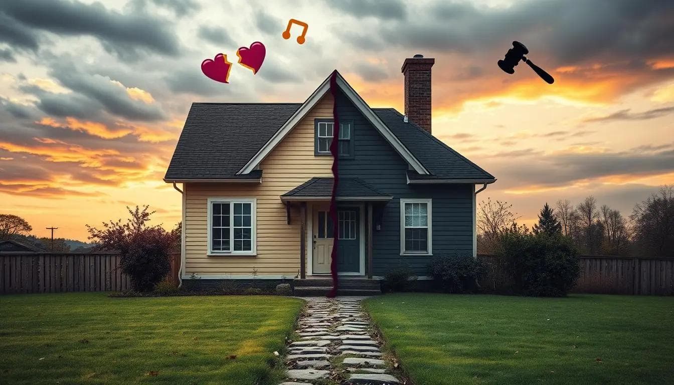 house in a divorce