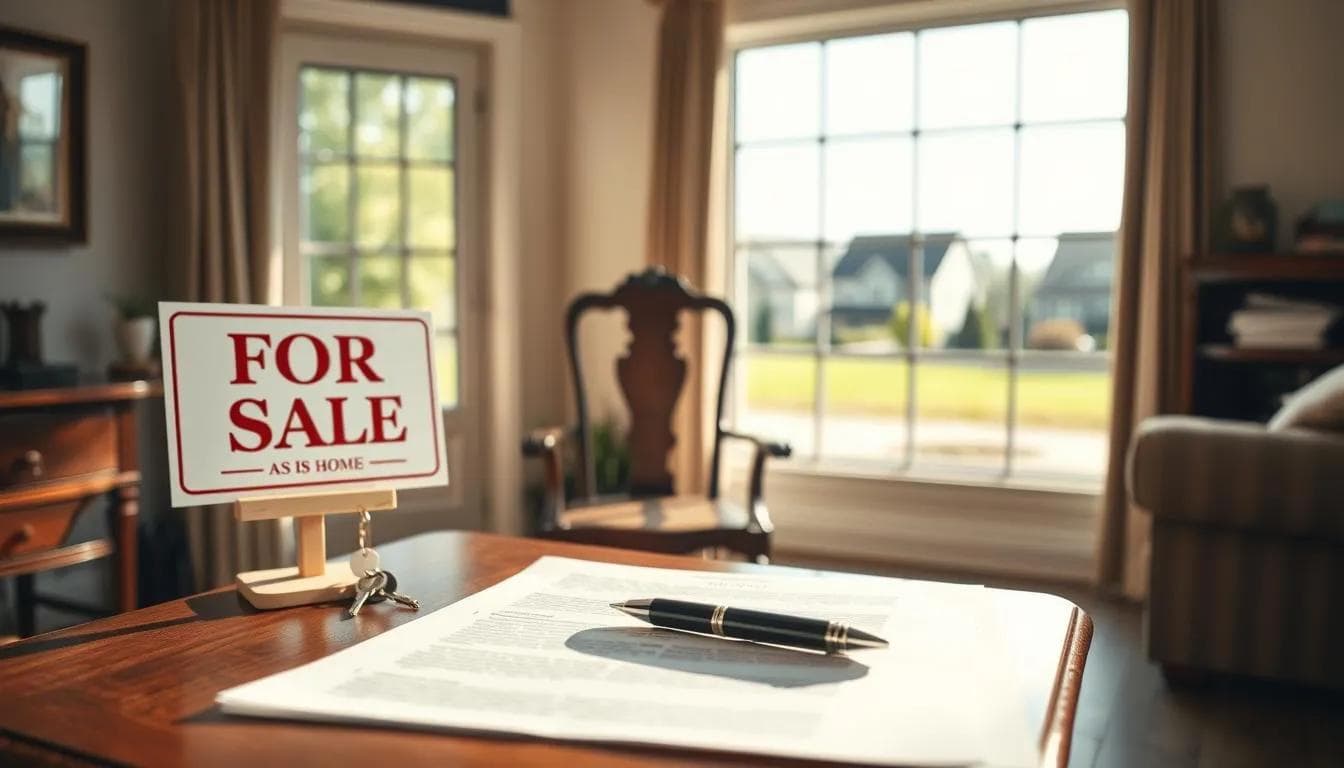 what is an as is home sale
