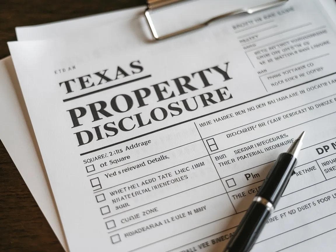form for disclosures