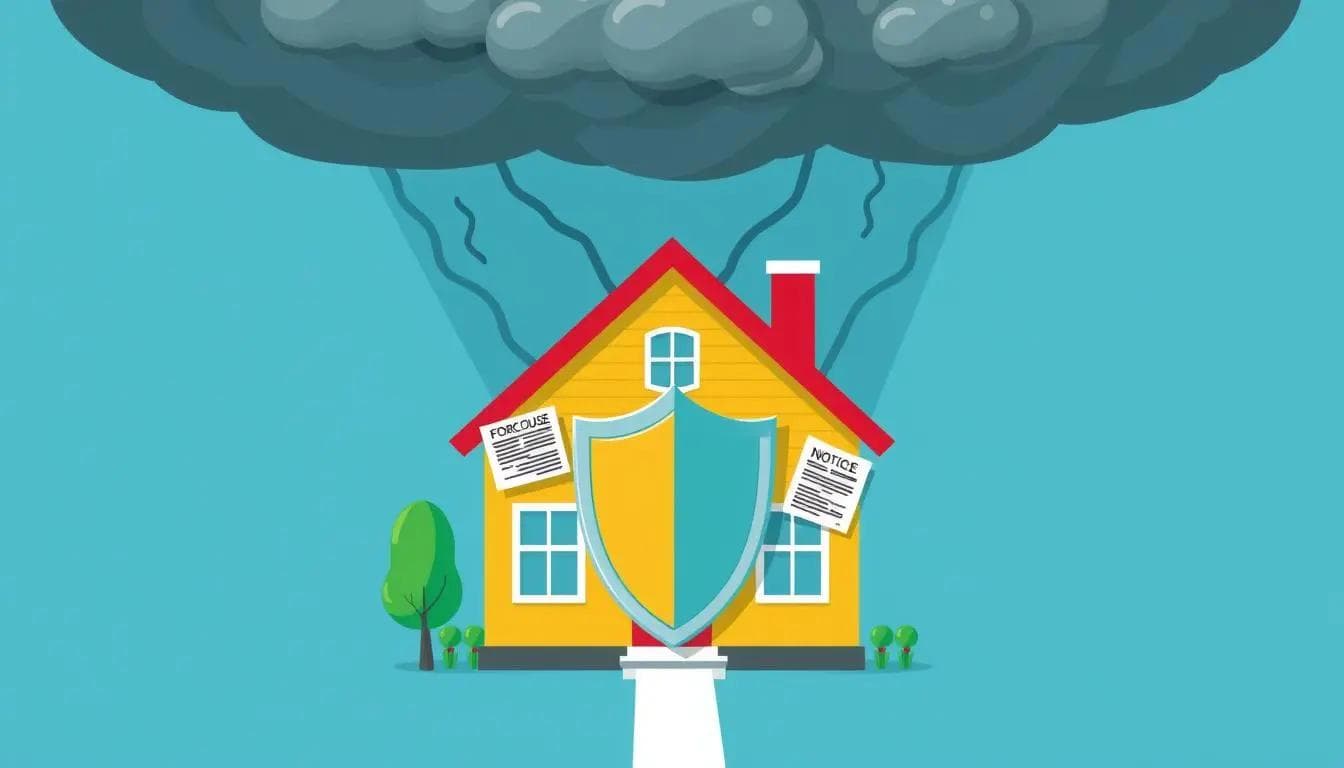 bankruptcy shielding house from foreclosure