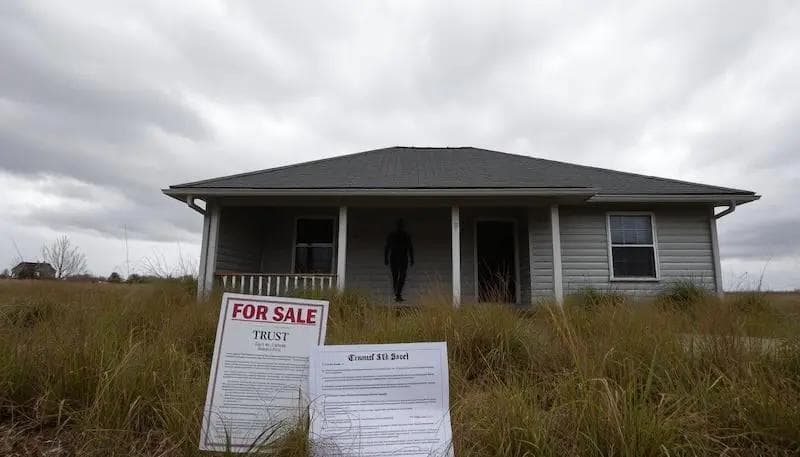 selling a house in a trust in texas