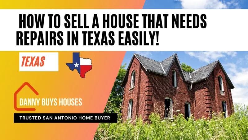 how to sell a house that needs repairs blog post graphic