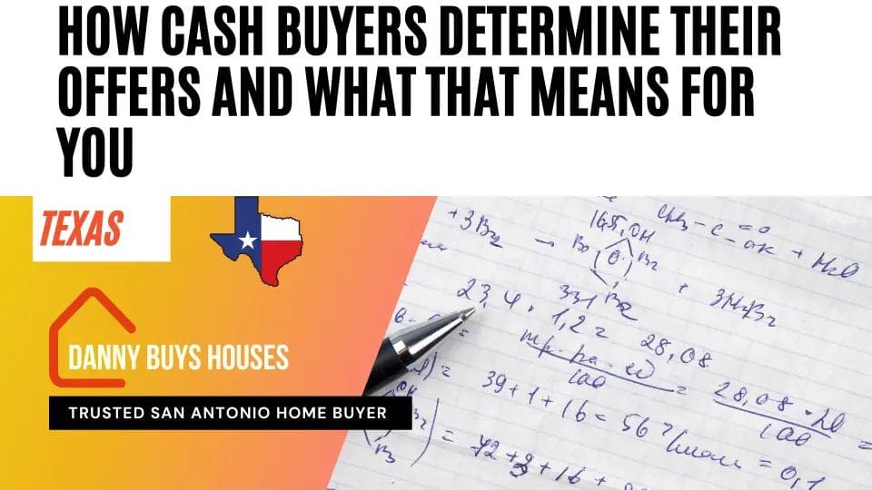 how cash home buyers determine their offers article graphic
