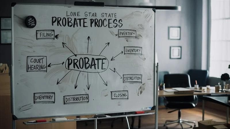 texas probate process when selling a house