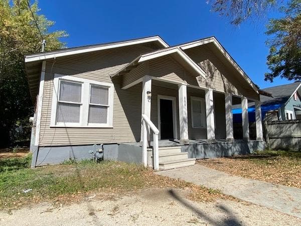 inherited house on chicago st in san antonio, tx