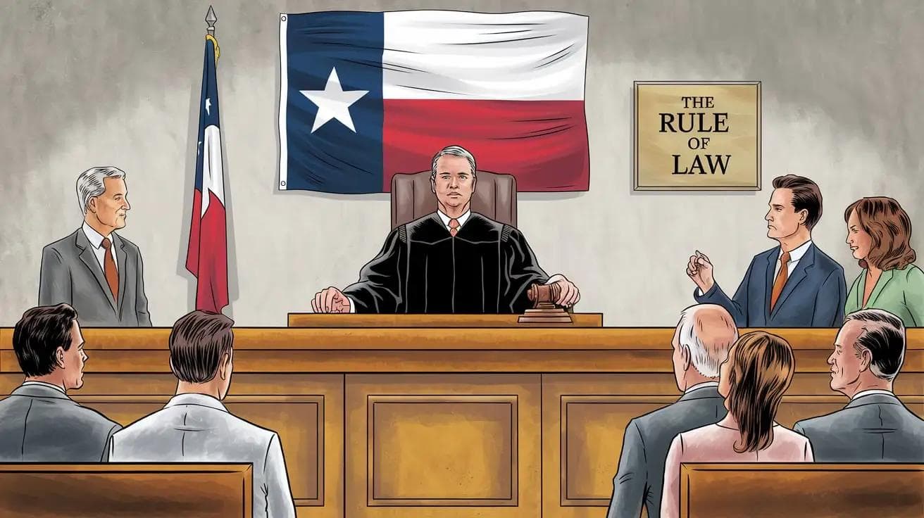 Texas court ordering a house sale during divorce
