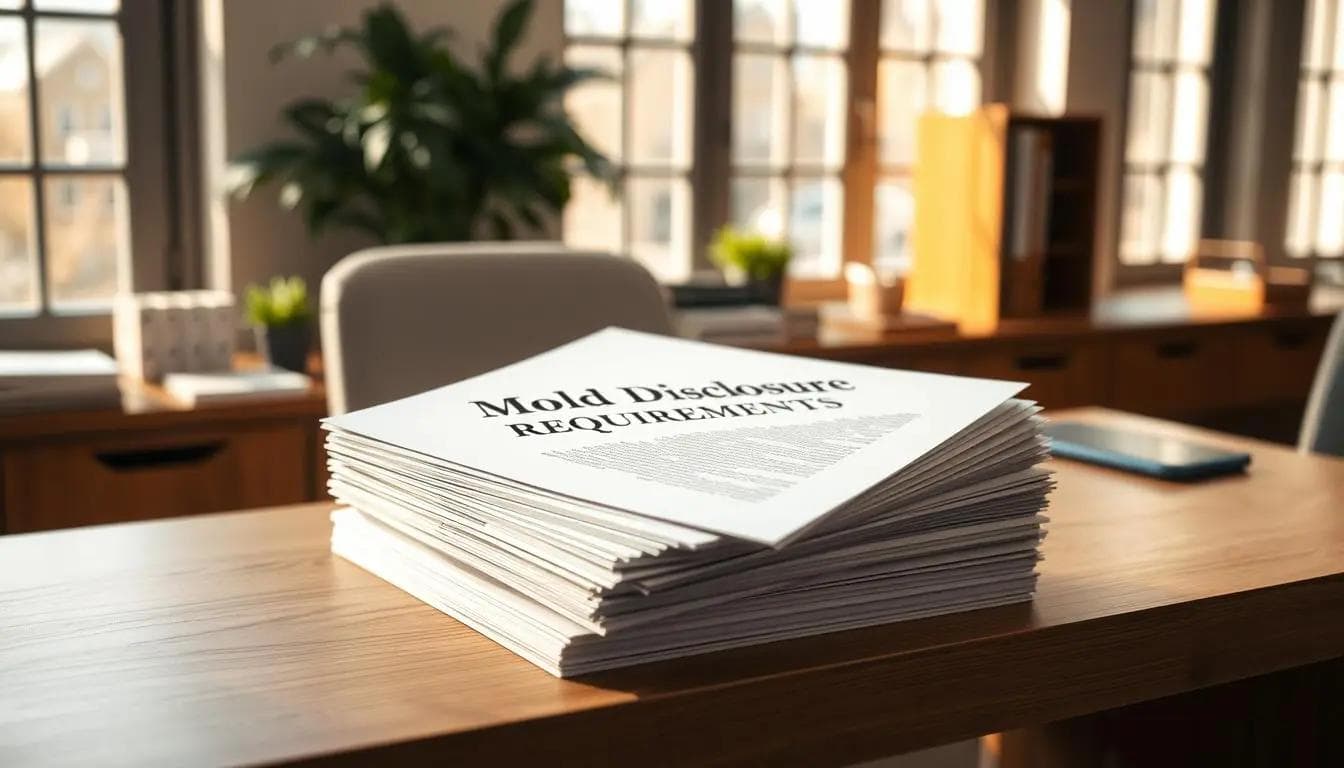 mold disclosures when selling a house