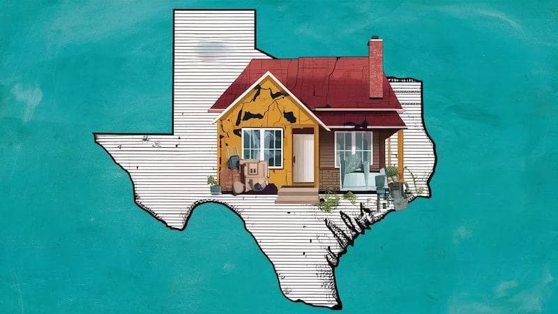 Texas house needing repairs