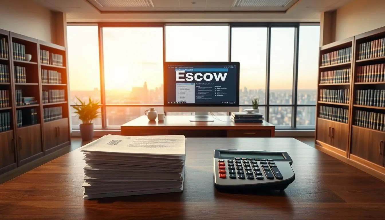escrow held by title