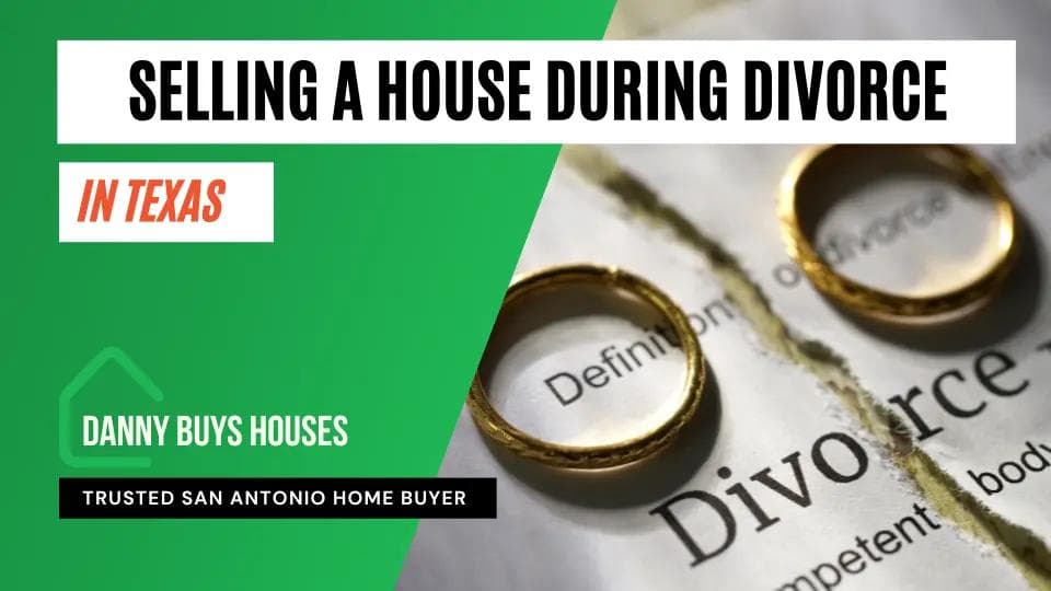 selling a house during divorce post graphic