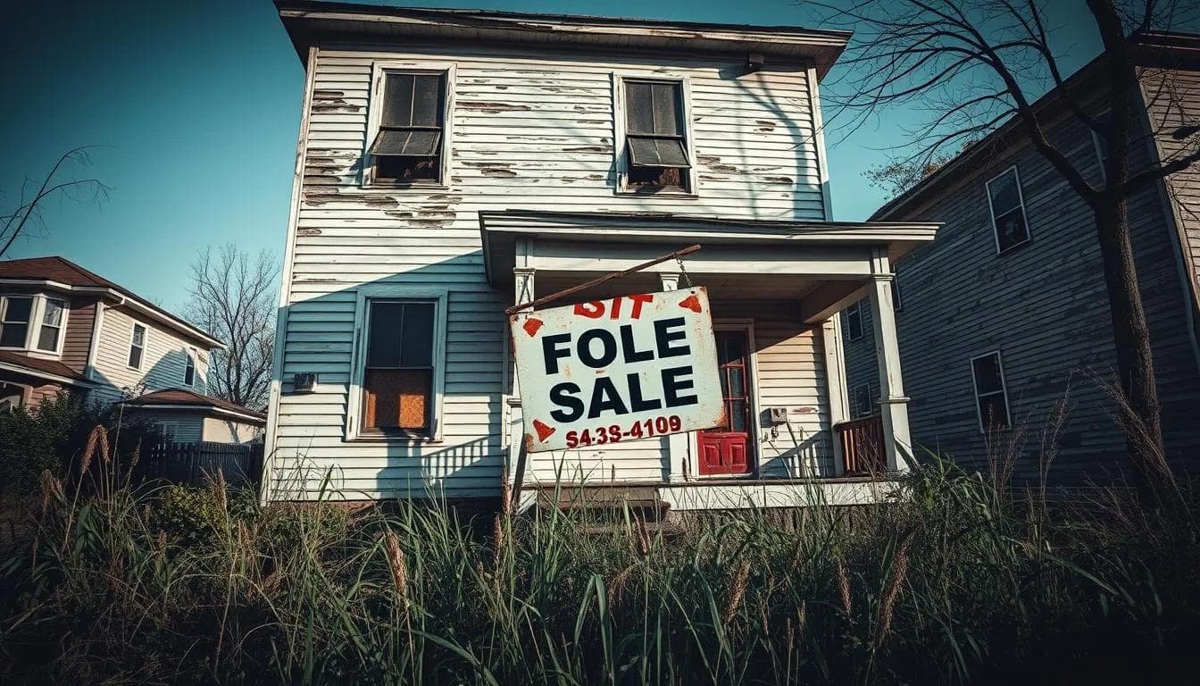 selling a property in bad condition