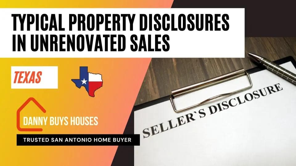 disclosures when selling as is article graphic
