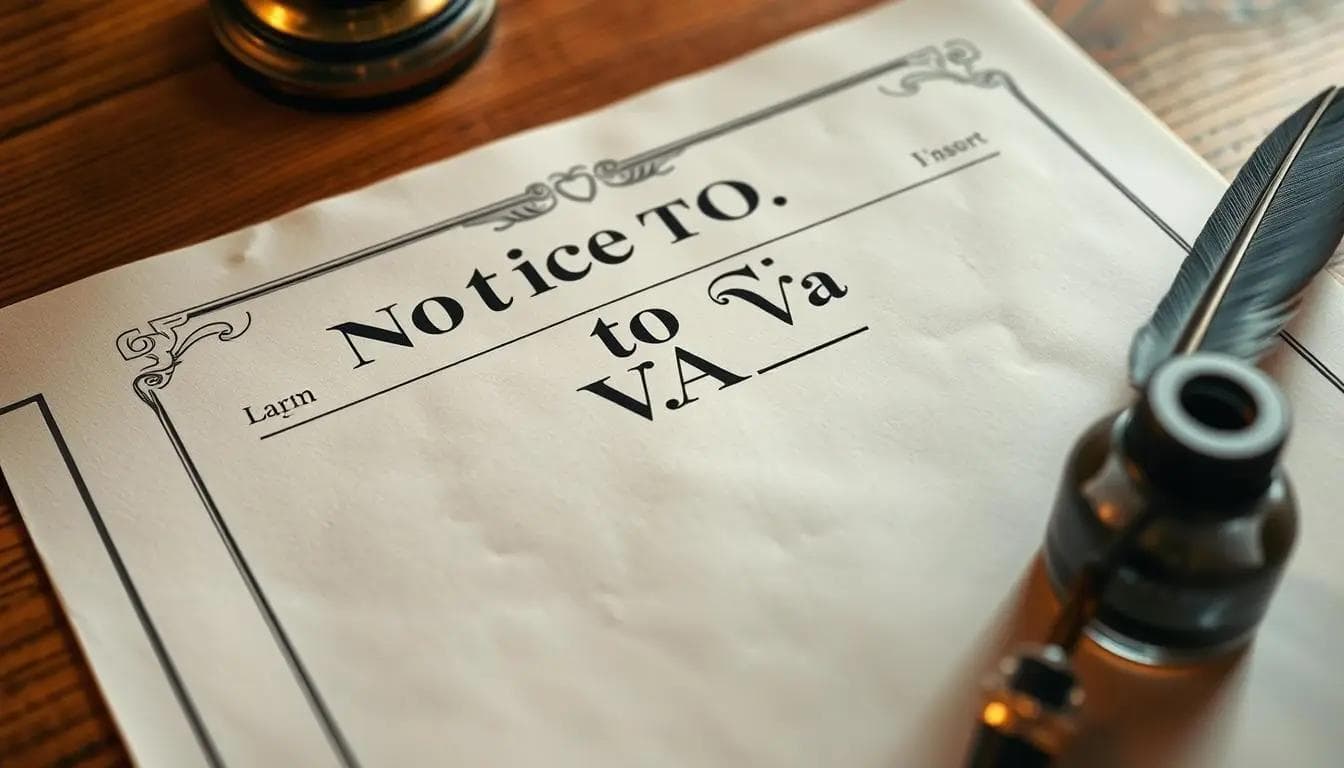 notice to vacate