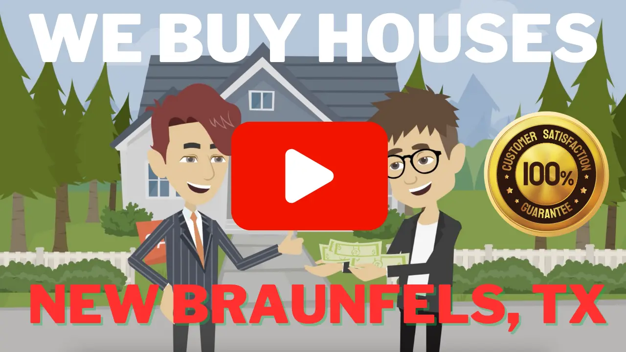 We buy houses cash in New Braunfels, Texas Instruction Video